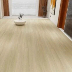 Plancher De De Vinyle SPC Chêne York De 5,5 Mm, 6" X 48" (27,57 Pi2)