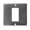 Plaque Double Pour 1 DDFT, Chrome -GAGNON Quincaillerie c555ed95c826a73b2de5f5148f7c9ab129a79308 64566219 001