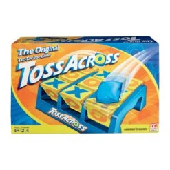 MATTEL Le Jeu Original De Tic-Tac-Toe Toss Across, 2 à 4 Joueurs