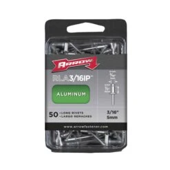 Arrow Rivet Long 3/16" En Aluminium, 50 Unités