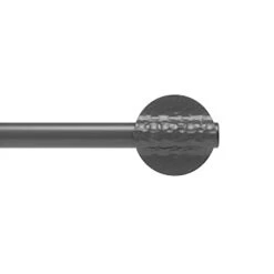 Umbra Tringle à Rideaux Odyssey, Noir Mat (42" à 120")