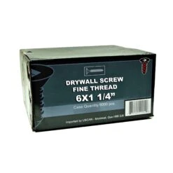 Vis à Petit Filetage Pour Cloisons Sèches, #6 x 1-1/4" (8 000 Unités)
