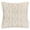 Coussin En Jacquard Sherpa De 17" X 17", Beige -GAGNON Quincaillerie cfd37dc8861426b8131de4cee4b1850c7f0a6593 66214300 001
