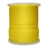 Corde De Polypropylène Torsadée De 3/16'', Jaune - 900'