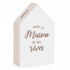 Boîte Tirelire ''Maison De Nos Rêves''