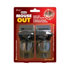 Wilson Pièges à Souris à Détente Rapide MOUSSE OUT, Paquet De 2