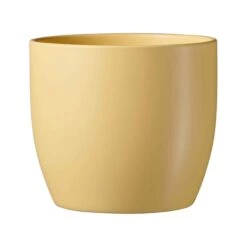 Jardinière Basel Sping, 6'' X 5'' (jaune Mat)
