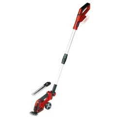 Einhell Cisaille à Gazon Et Taille-haie Télescopique 2 En 1 Avec Bâton De Marche, 18 V (outil Seulement)