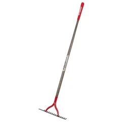 Râteau à Arceau De 14 Dents Avec Manche En Bois, 15,5''