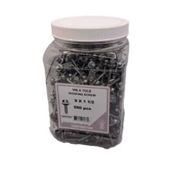 Vis à Tôle Dacrotisée, #9 x 1-1/2" (500 Unités)