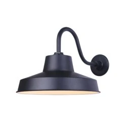 Canarm Luminaire Mural D'extérieur Landis, Noir Mat