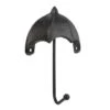Crochet Mural En Forme De Parapluie En Métal Noir, 6"