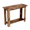 Table Console D'aspect Bois Brun Récupéré à 2 étagères, 40" X 15,5" X 30" -GAGNON Quincaillerie d9125dfde5ee1c67b2ea6d70aa4b7cc4a87204ff 66074119 001