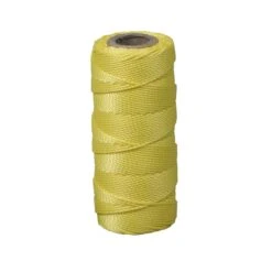Ficelle De Maçon En Nylon Torsadé #18, Jaune - 500'