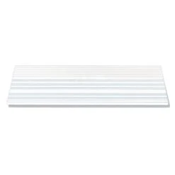Marche D’escalier En Aluminium De 48" Collection 11, Blanc