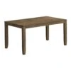 Table Rectangulaire De Salle à Manger Avec Pieds En Bois Massif Et Plateau En Placage Brun Antique, 59'' X 35,5'' X 29,5'' -GAGNON Quincaillerie dbd7cf1cd7c9bfdd4f0a838fb3586b3836a0d1bd 96091972 001