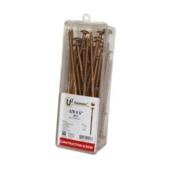 Vis De Construction U2 Fasteners, 3/8" X 6" (40 Unités)