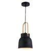Luminaire Suspendu à 1 Lumière Gordon, Noir Et Naturel -GAGNON Quincaillerie dd0ba03f47d1880d72508ae7f21ead14cdf2eff0 39901244 001
