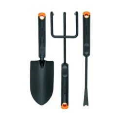Fiskars Ensemble D'outils De Jardinage, 3 Pièces