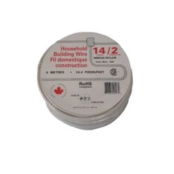 Fil Domestique De Construction NMD90 14/2 En Blanc, 5 M