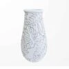 Vase Haut En Résine Blanche Texturée, 9'' X 17'' -GAGNON Quincaillerie e28c0bcb49b34231fb47adb2346dfd82510a881d 64953308 001