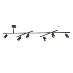 Globe Electric Luminaire Sur Rail à 6 lumières West, 64"