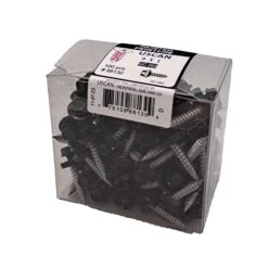 Vis à Tôle à Tête De Couleur Noire, #9 X 1" (100 Unités)