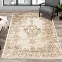 Tapis Faira Classique, Crème (79" X 55")