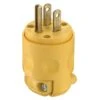 Fiche à 2 pôles Et 3 fils En Jaune, 15 A / 125 V -GAGNON Quincaillerie e6871b8163f83f79cff19603727a052e79cf8c46 77841242 001