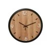 Horloge En Bois Avec Cadre Noir, 20" -GAGNON Quincaillerie e7edff2884f3c374a64c17b54aa0cace7d652040 58240741 001
