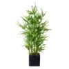 Plant De Bambou Artificiel En Pot, 37"