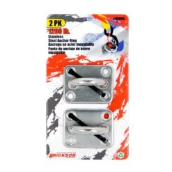 Anneau D'ancrage Fixe En Acier Inoxydable De 1 200 Lb, Emballage De 2 Unités