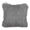 Coussin De 17" X 17" En Fausse Fourrure Mongole, Gris Tempête -GAGNON Quincaillerie eb42c965b84f15bf953e57a10abf470959d459dc 66156976 001 86379b48 86aa 4fdb b794 68937f097a48