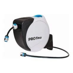 Ensemble De Dévidoir Pro Flow Avec Boyau Rétractable, 65' X 1/2''