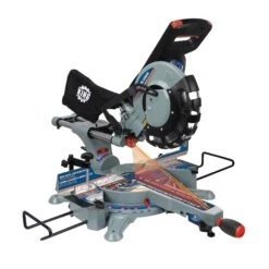 Scie à Onglet Radiale De 10" à Doubles Angles Composés Avec Guide à Deux Lasers