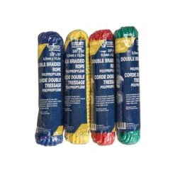 Corde De Polypropylène Tressée En Losange De3/8'', Couleurs Assorties - 50'