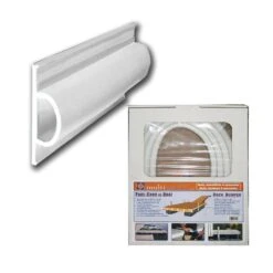 Pare-chocs Blanc En PVC En Forme De Petit "D" Pour Quai, 16'