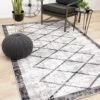 Tapis Century à Motif De Treillis, Dégradé Gris, Noir Et Blanc (91" X 63") -GAGNON Quincaillerie f6705534cb7dcd6152e2a7a2d50b1a7d0ffb2820 19050596 001
