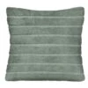 Coussin De 17'' X 17'' En Fausse Fourrure, Jade