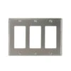 Plaque Murale Decora Avec 3 Dispositifs, Acier Inoxydable -GAGNON Quincaillerie fc3745fffc30ee9ec94f74734b2c4abcf5da8438 77435168 001