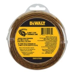 DeWALT Fil Pour Coupe-bordure, 0,08'' X 50'