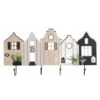 Plaque Murale à 4 Crochets Avec Design De Maisons, 19" X 8" -GAGNON Quincaillerie fd396a913281de422cdd016d8e095fd4595ffa2c 93335963 001