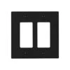 Plaque Murale Decora En Nylon Pour 2 Interrupteurs, Noir -GAGNON Quincaillerie fde9f87b10daf4edcdd186ab949d57e2d82b52e7 77957899 001
