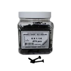 Vis à Gros Filetage Pour Cloisons Sèches, #6 x 1-1/4" (475 Unités)