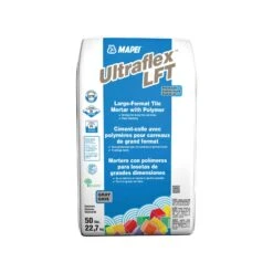 Ciment-colle Gris De Qualité Supérieure Avec Polymères Pour Carreaux De Grand Format Ultraflex LFT, 50 lb